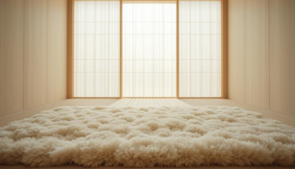 soft rugs for zen spaces