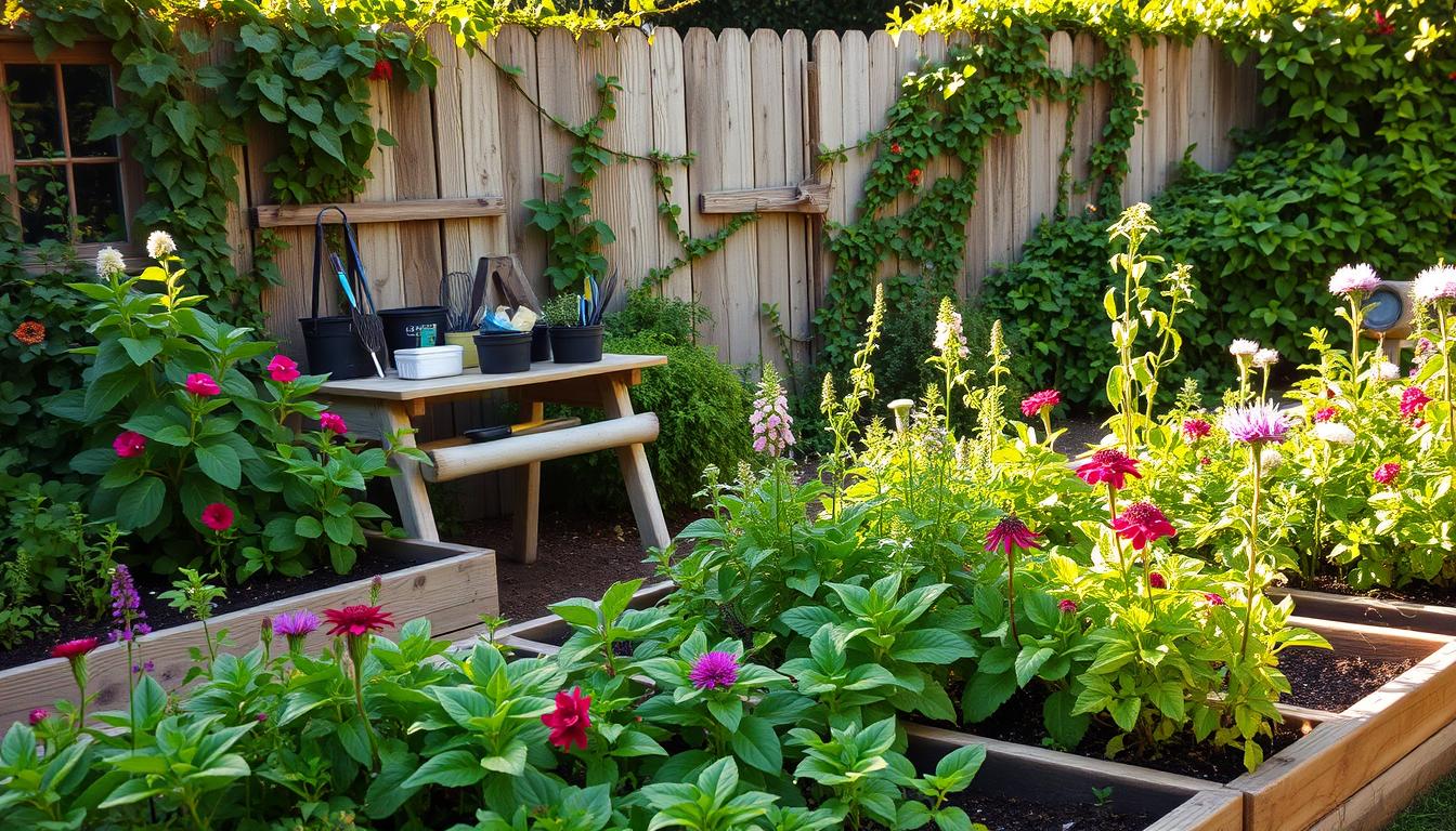 start small garden