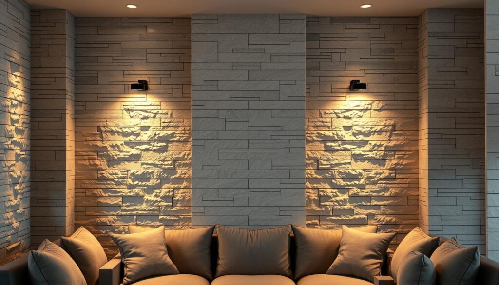 stone accent walls