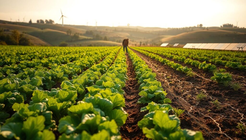 sustainable farming with soil electricity
