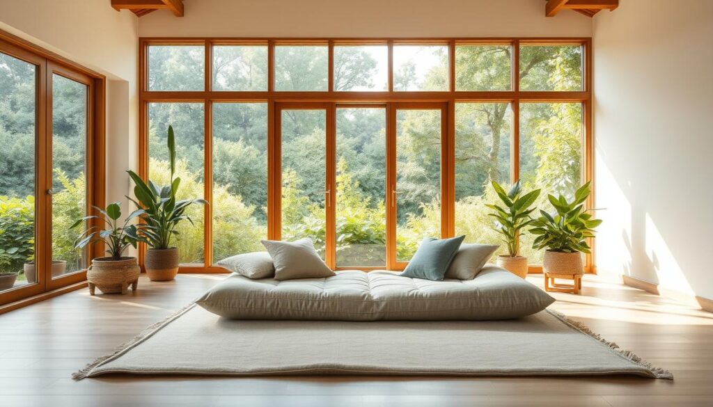 tech-free relaxation space