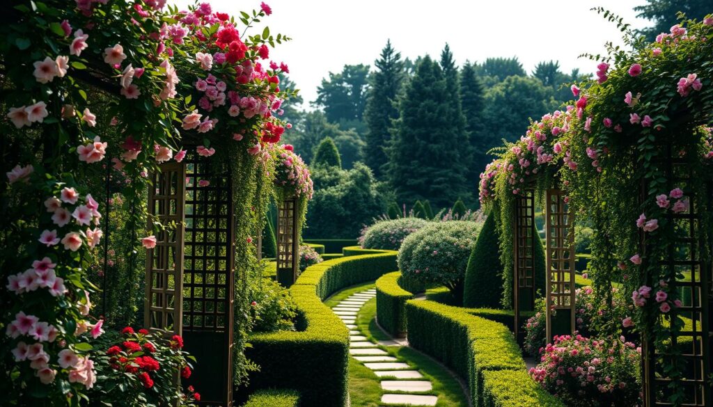 trellis garden design
