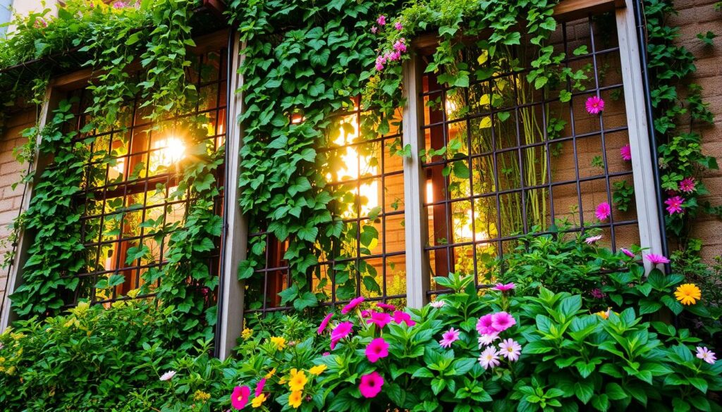 trellises vertical gardening