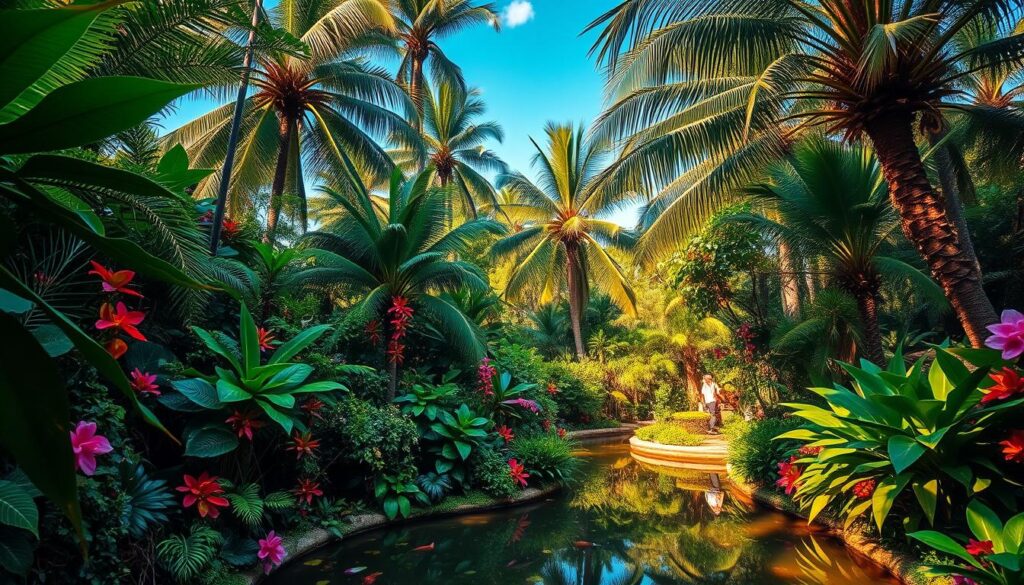 tropical garden design