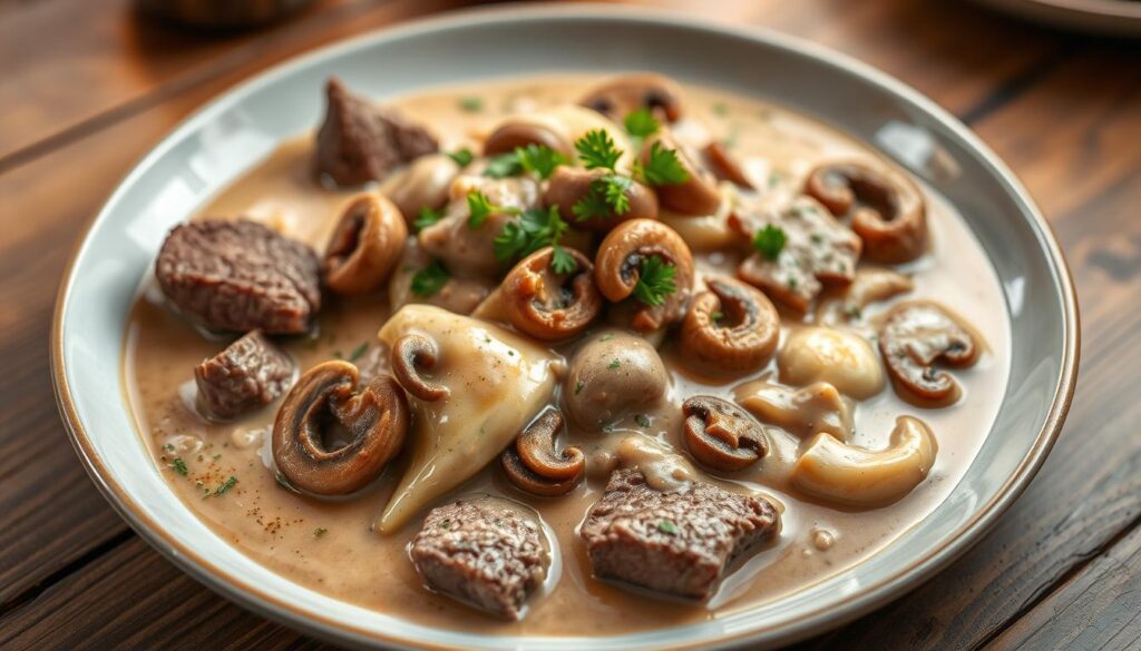 ultimate beef stroganoff recipe