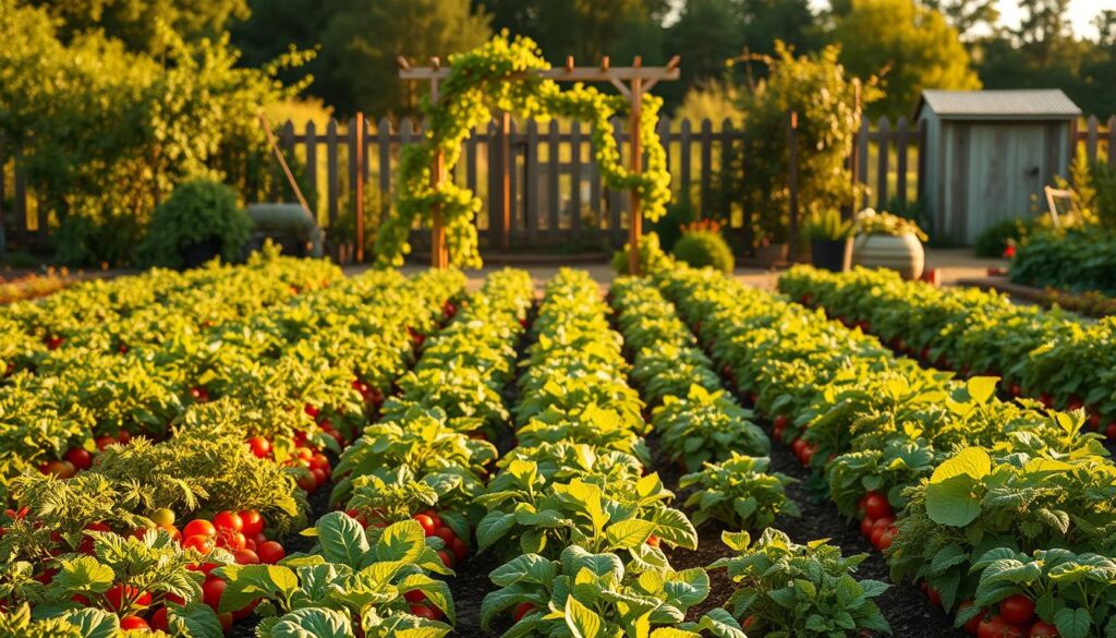 vegetable garden layout