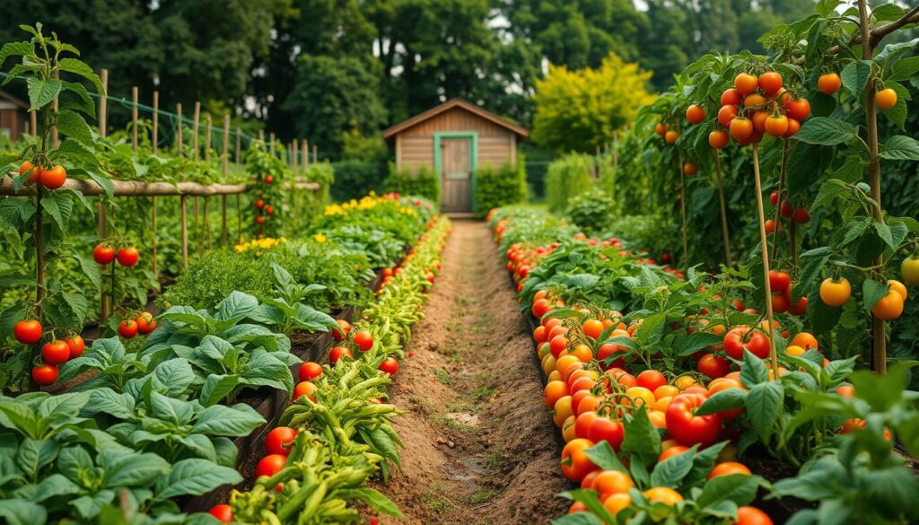vegetable garden layout
