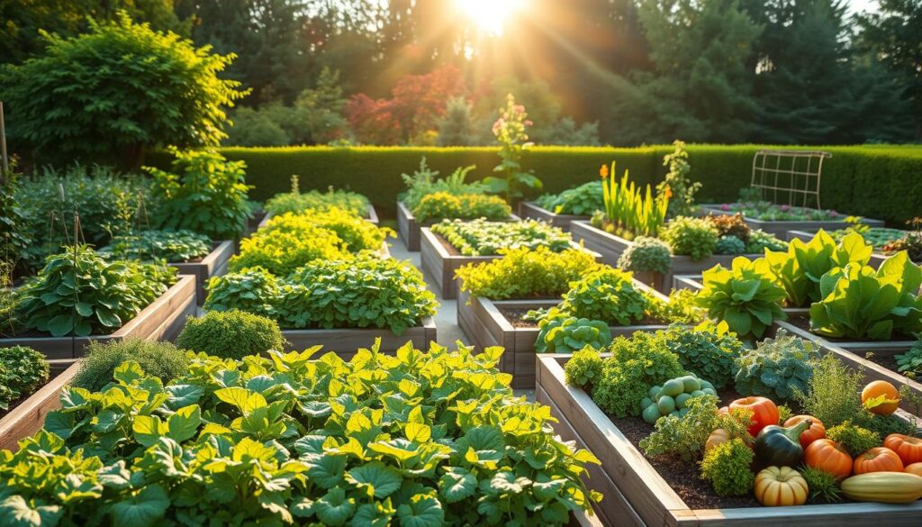 vegetable garden layout