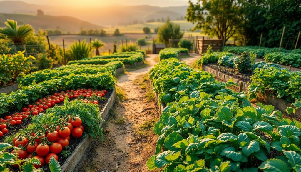 vegetable garden layout