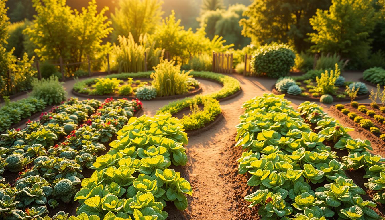 vegetable garden layout template