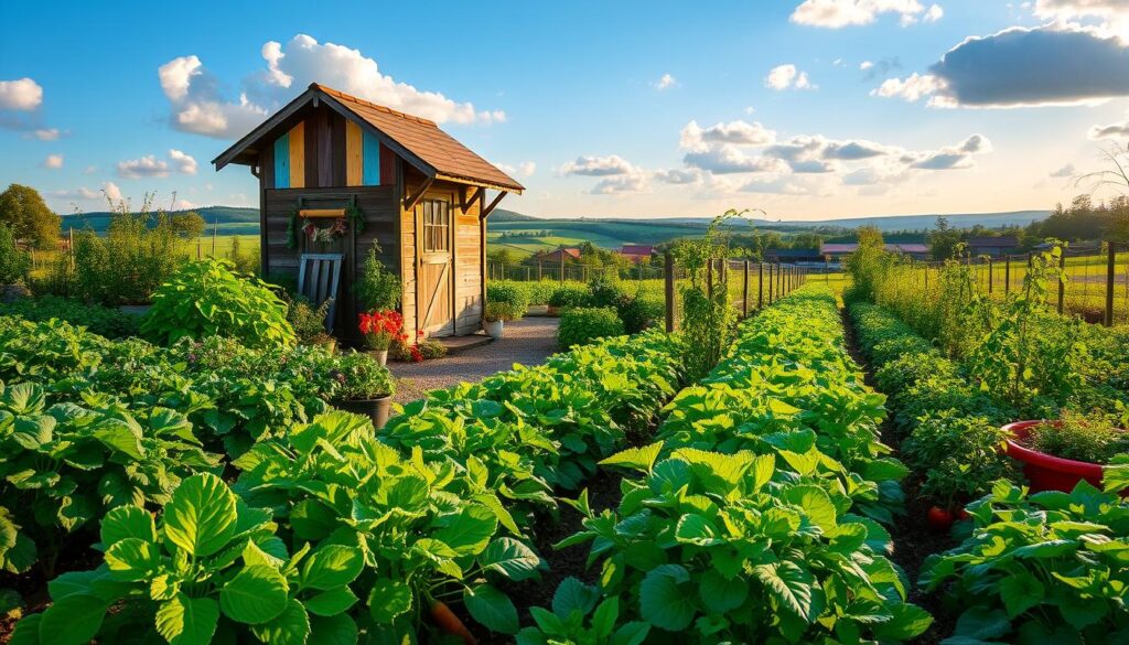 vegetable garden planting