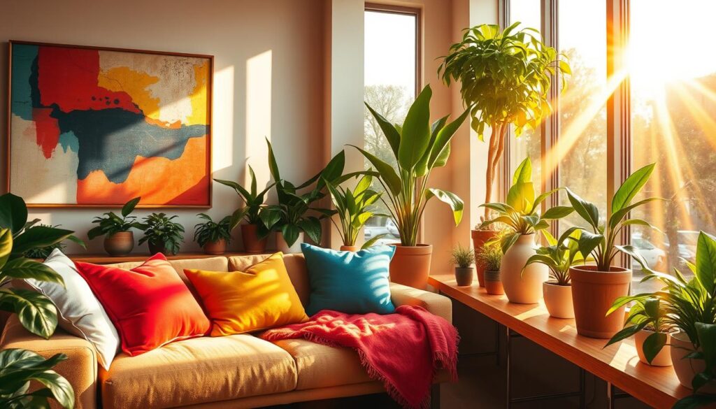 vibrant color decor