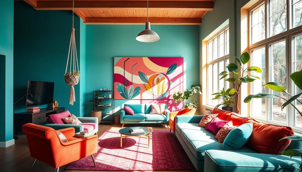 vibrant home interiors