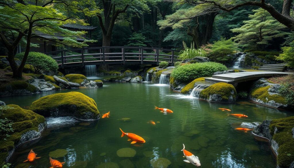 water features for calming sounds