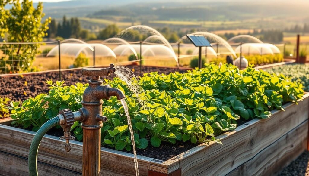 watering and irrigation strategies