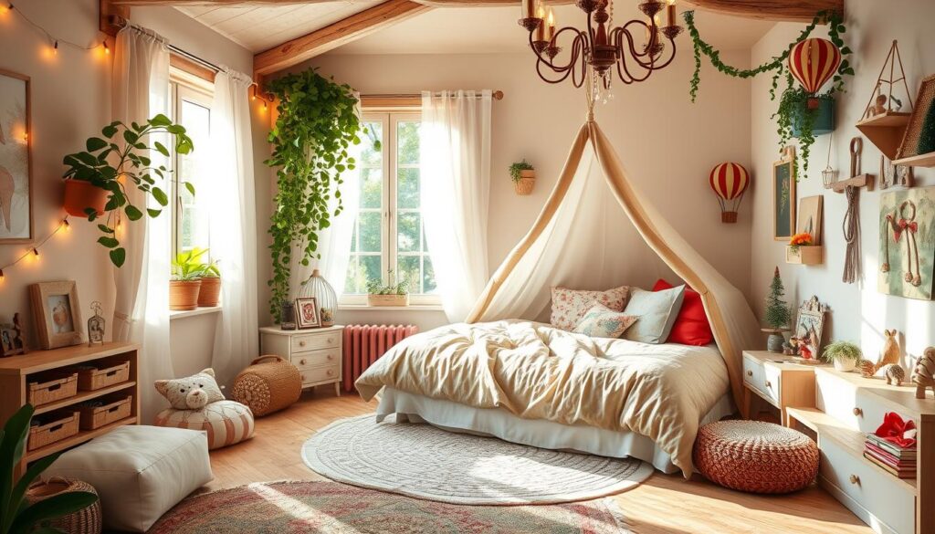 whimsical childhood escape bedroom