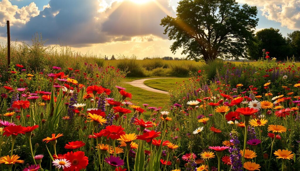 wildflower garden