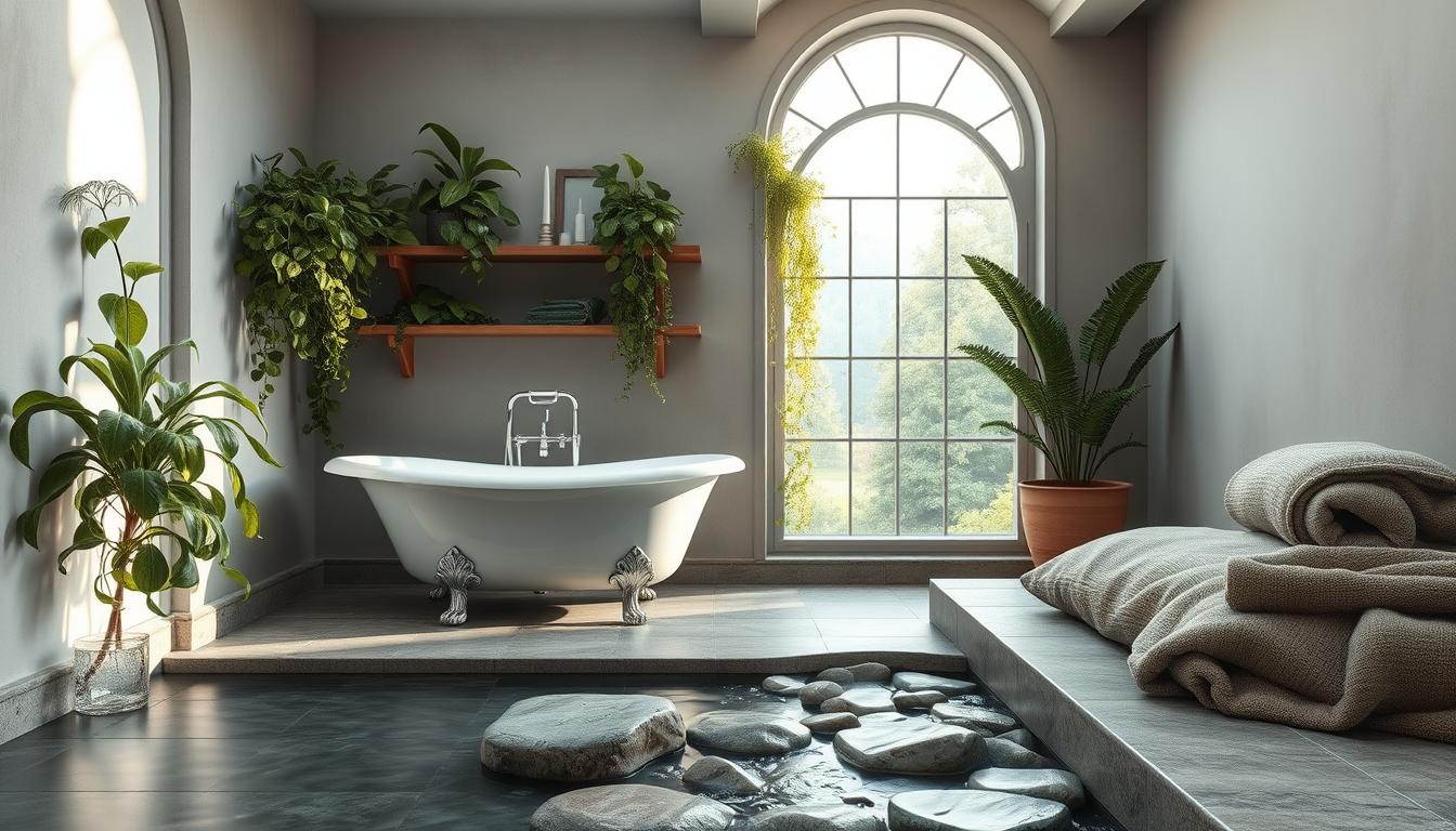 zen house aesthetic bathroom