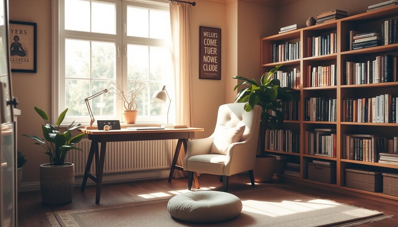 zen house aesthetic office
