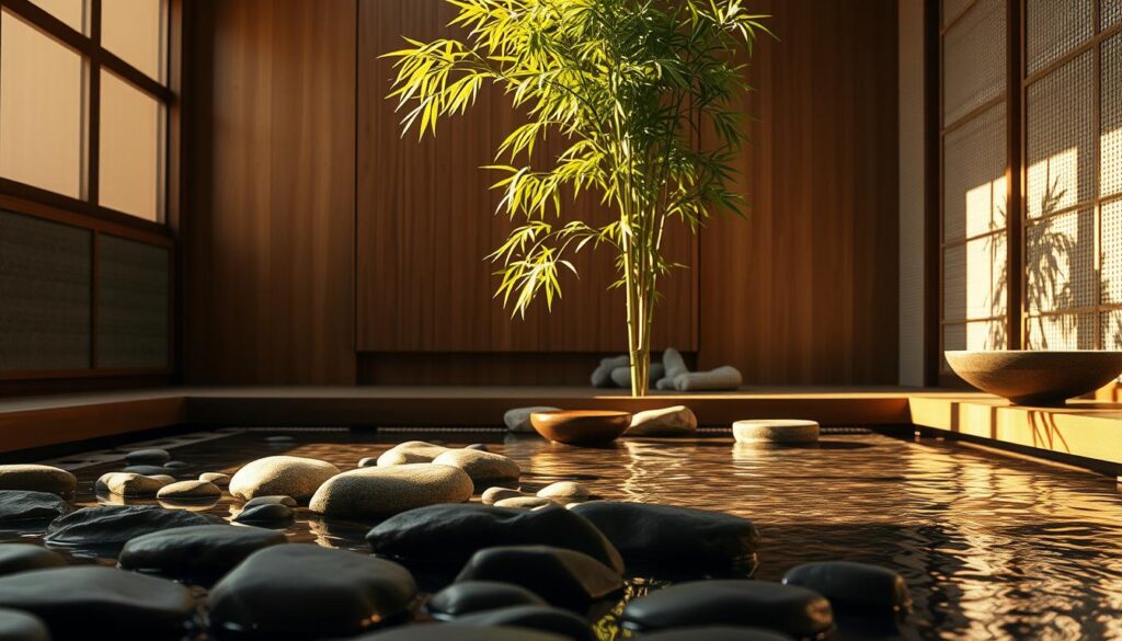 zen space materials and colors