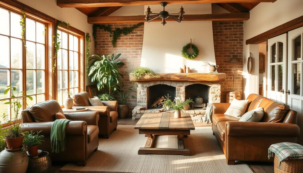 Charming Rustic Farmhouse Interiors Inspiration