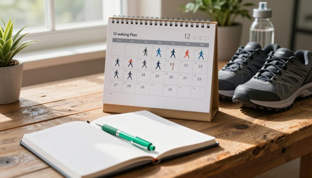 12-week walking plan