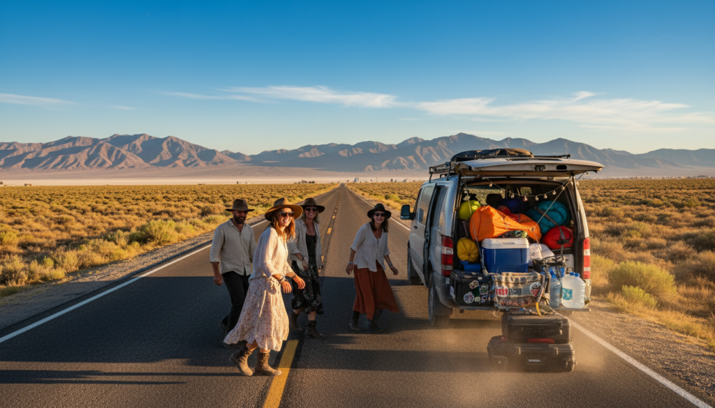 Getting to Black Rock City from Reno