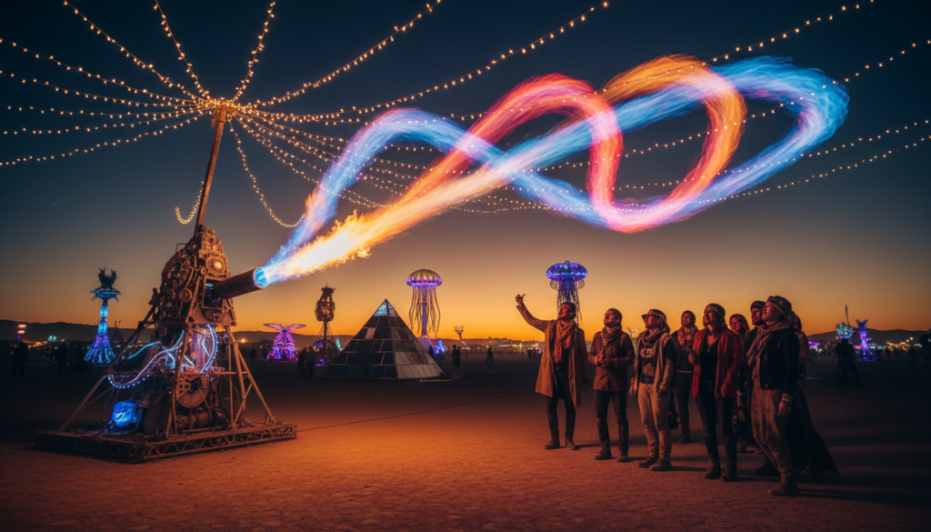 art burning man