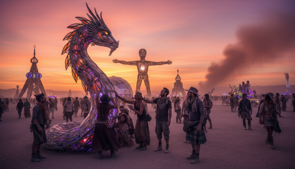 burning man art