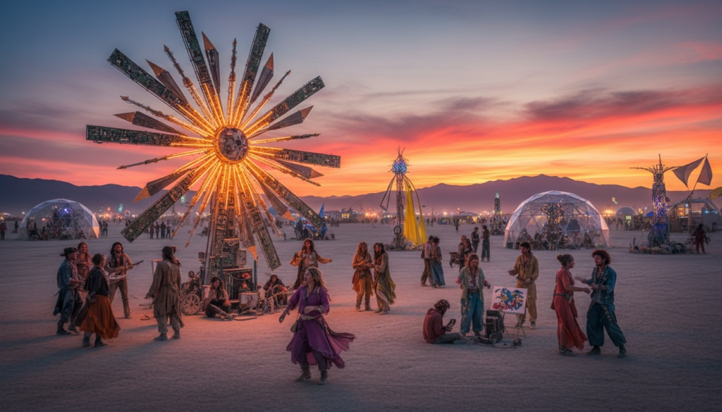 burning man art burning man art