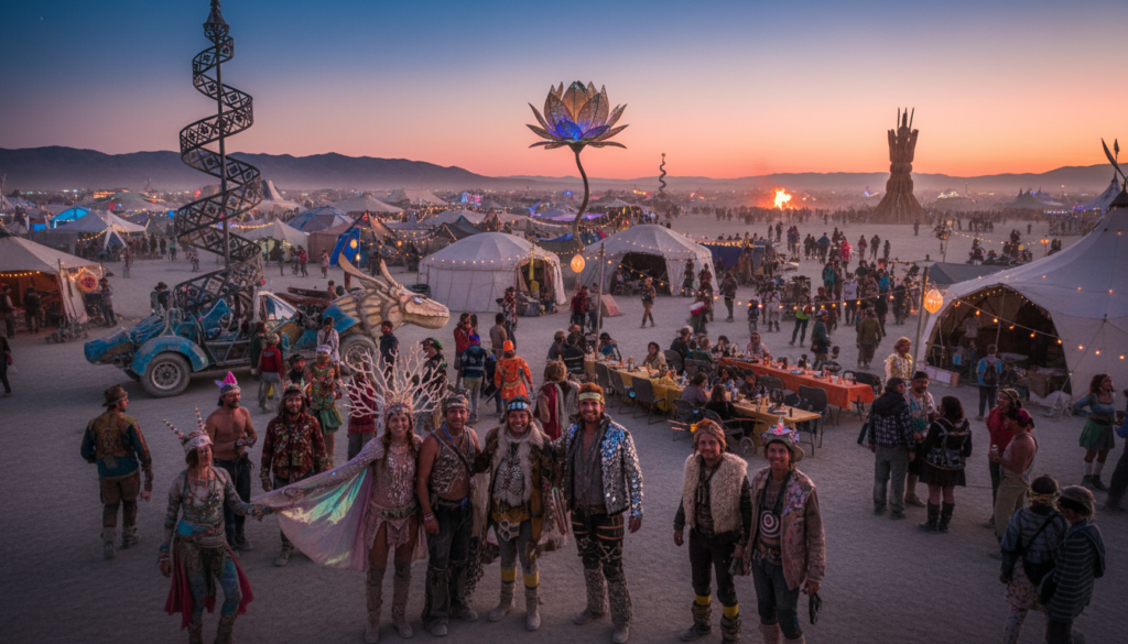burning man attendance