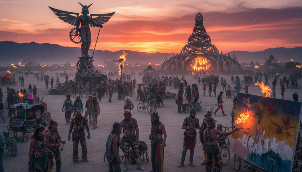 burning man community