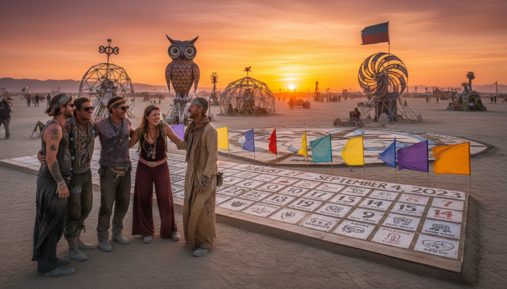 burning man dates