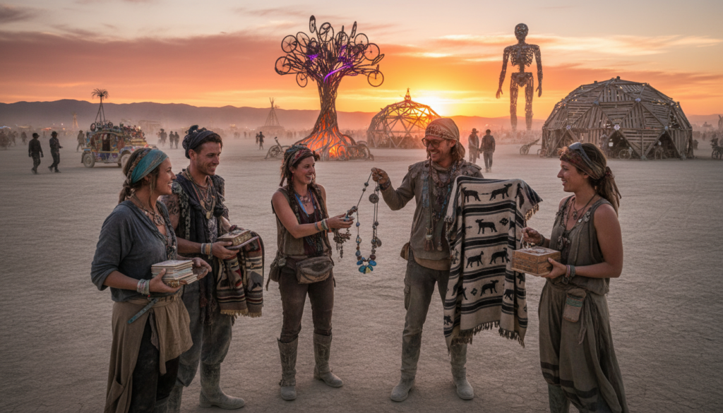 burning man gift economy