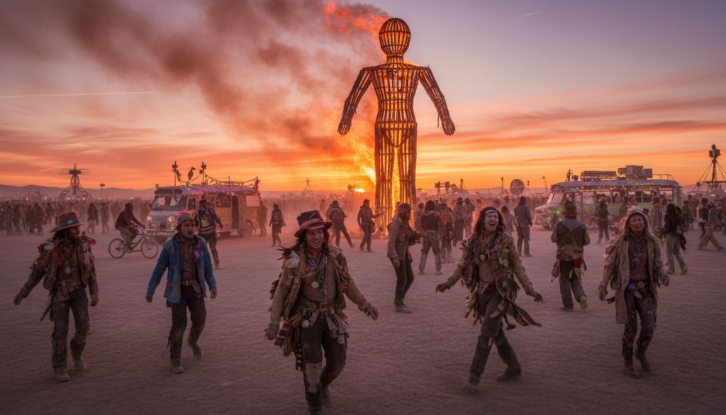 burning man growth