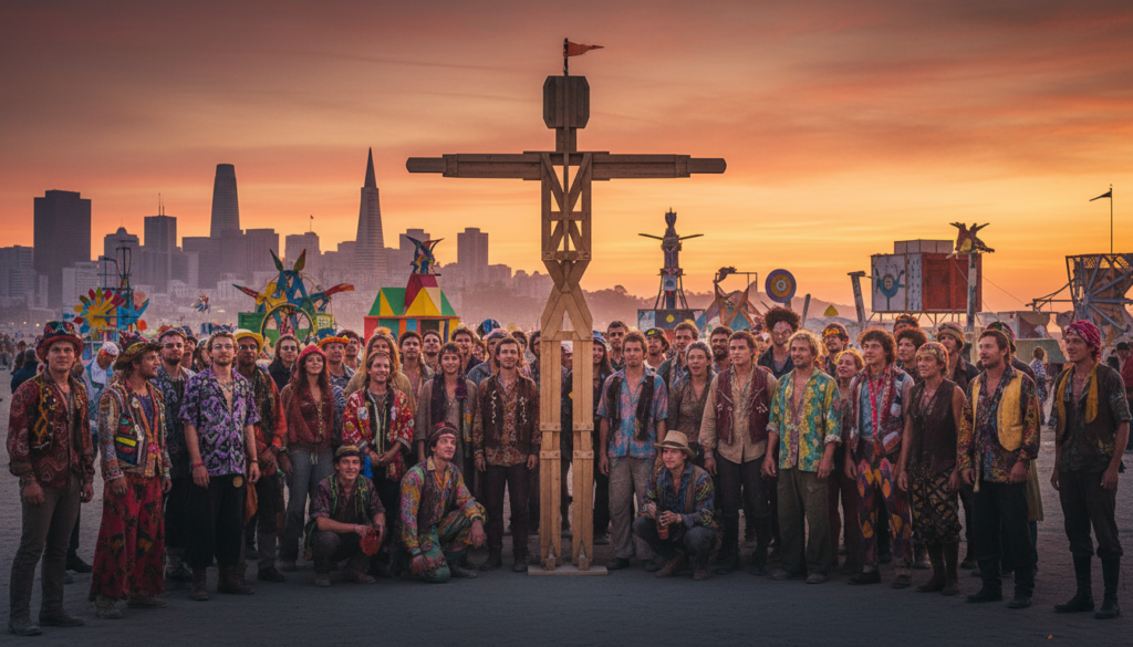 burning man origin