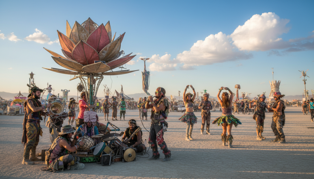 burning man participants