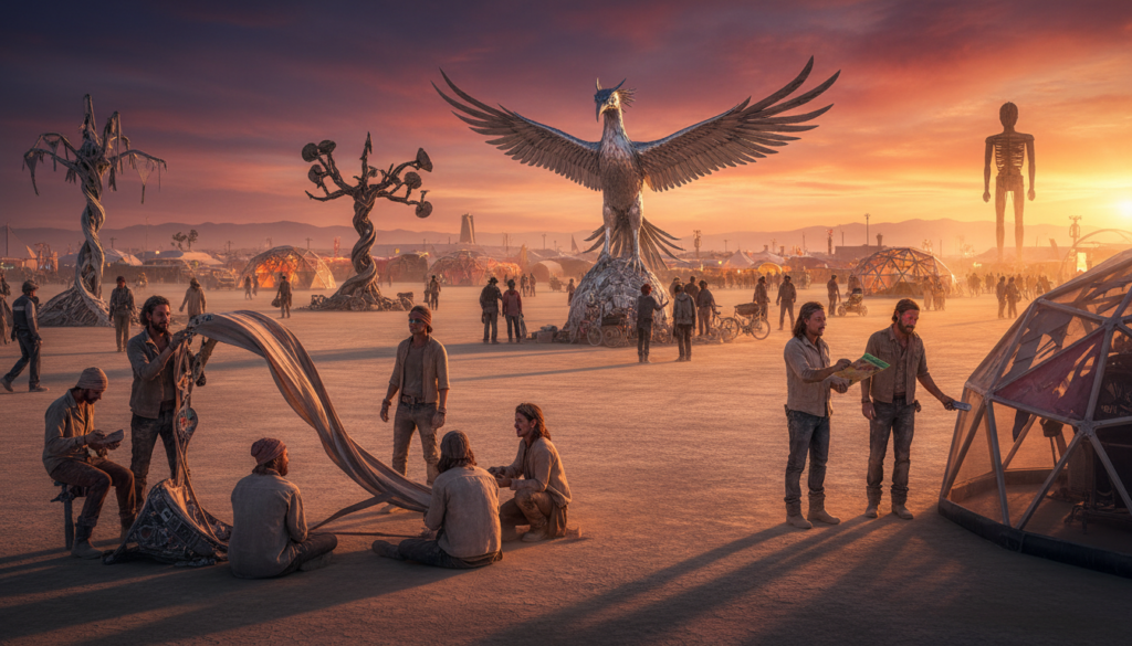 burning man playa