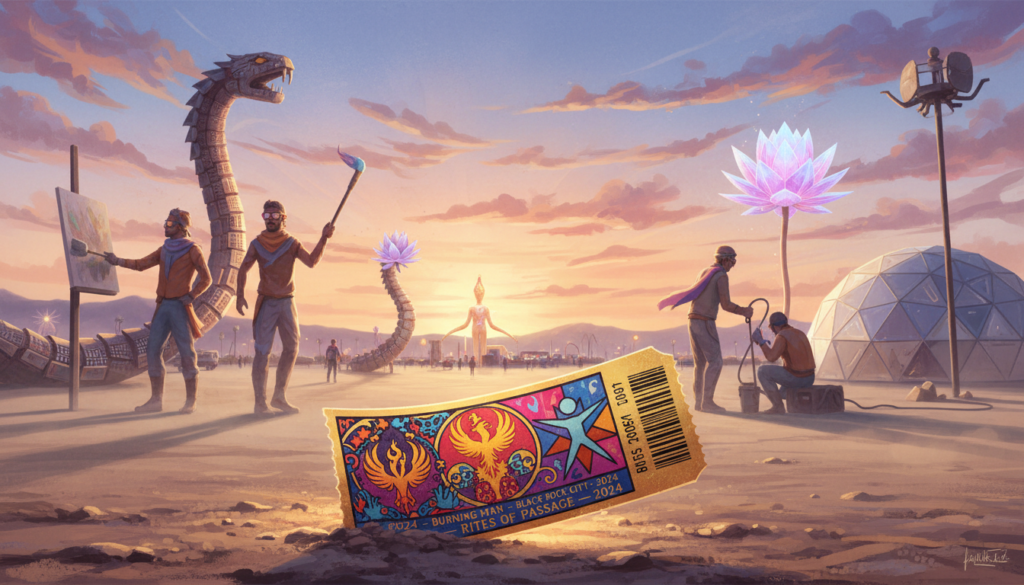 burning man ticket burning man ticket