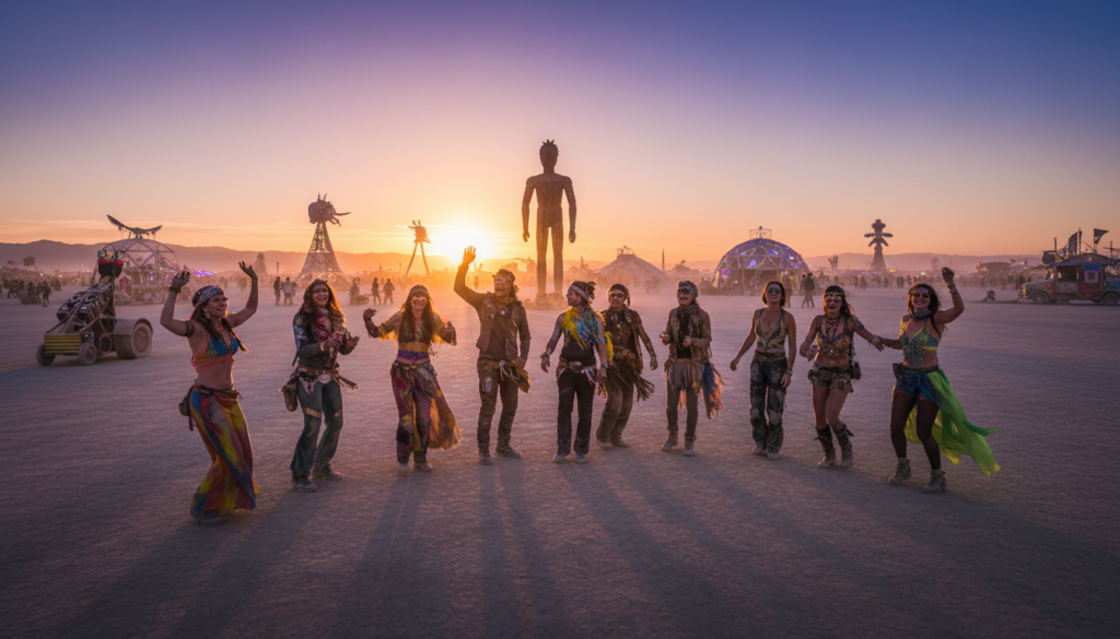 burning man time burning man time