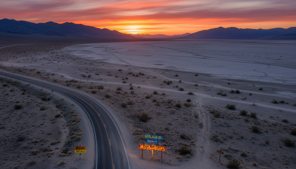 burning man travel distance
