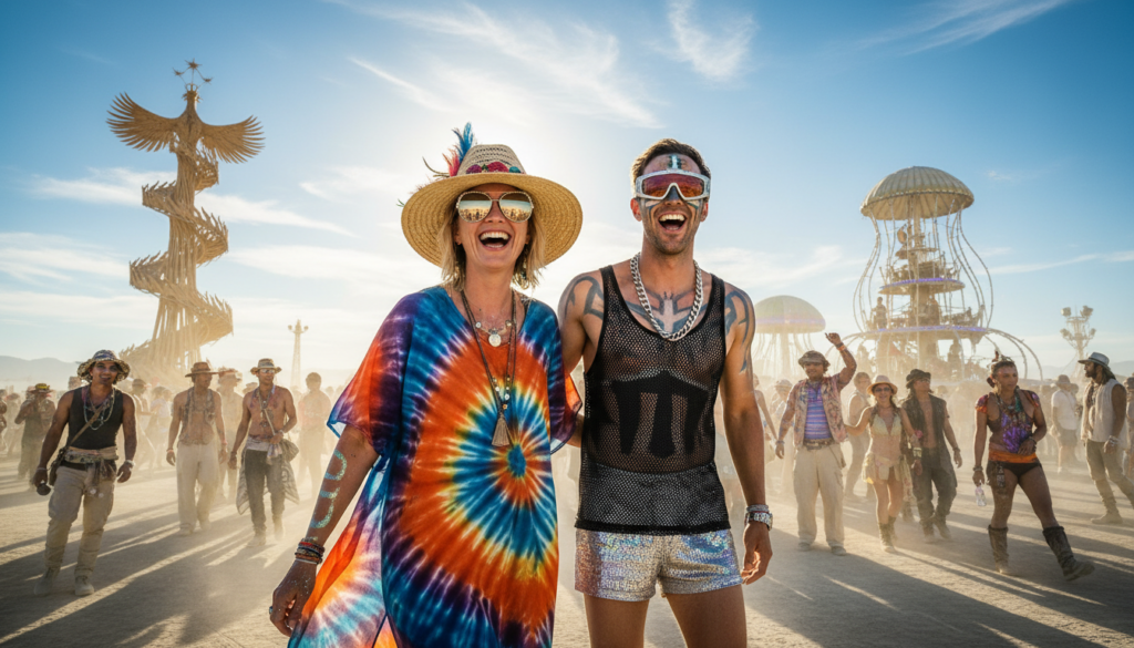 daytime burning man fashion daytime burning man fashion