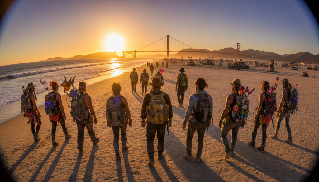 from baker beach to black rock from baker beach to black rock