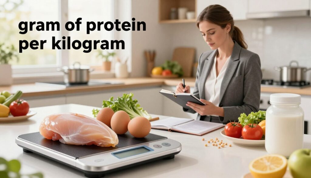 grams protein per kilogram