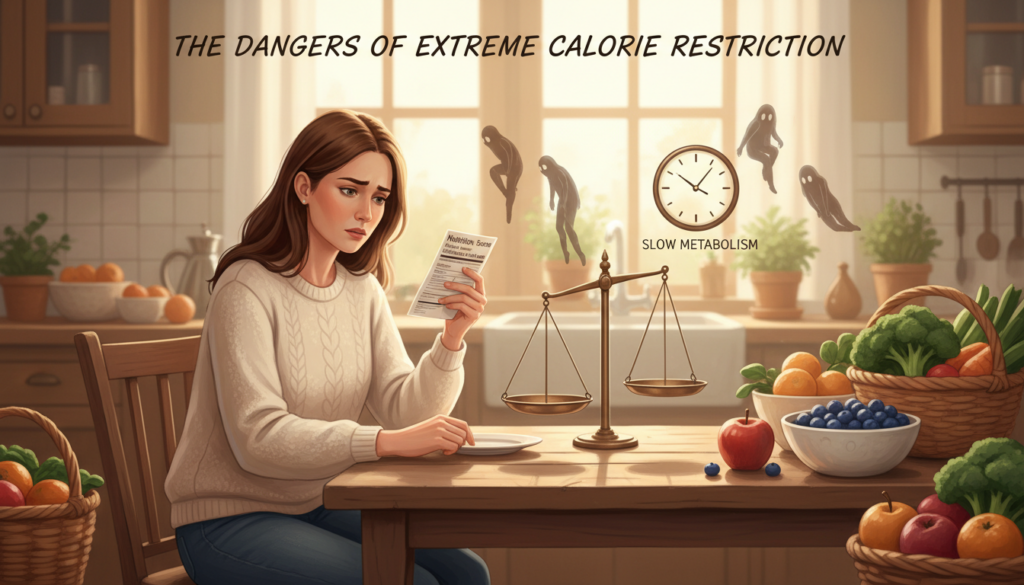 health risks of low calorie intake health risks of low calorie intake