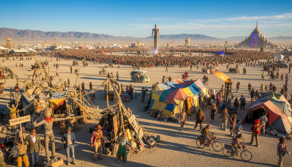history burning man