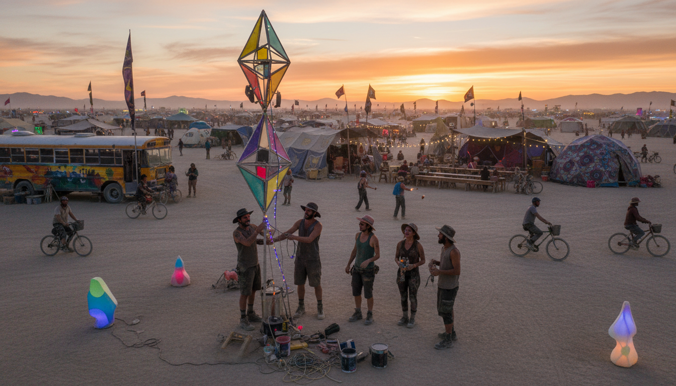 how long does burning man last