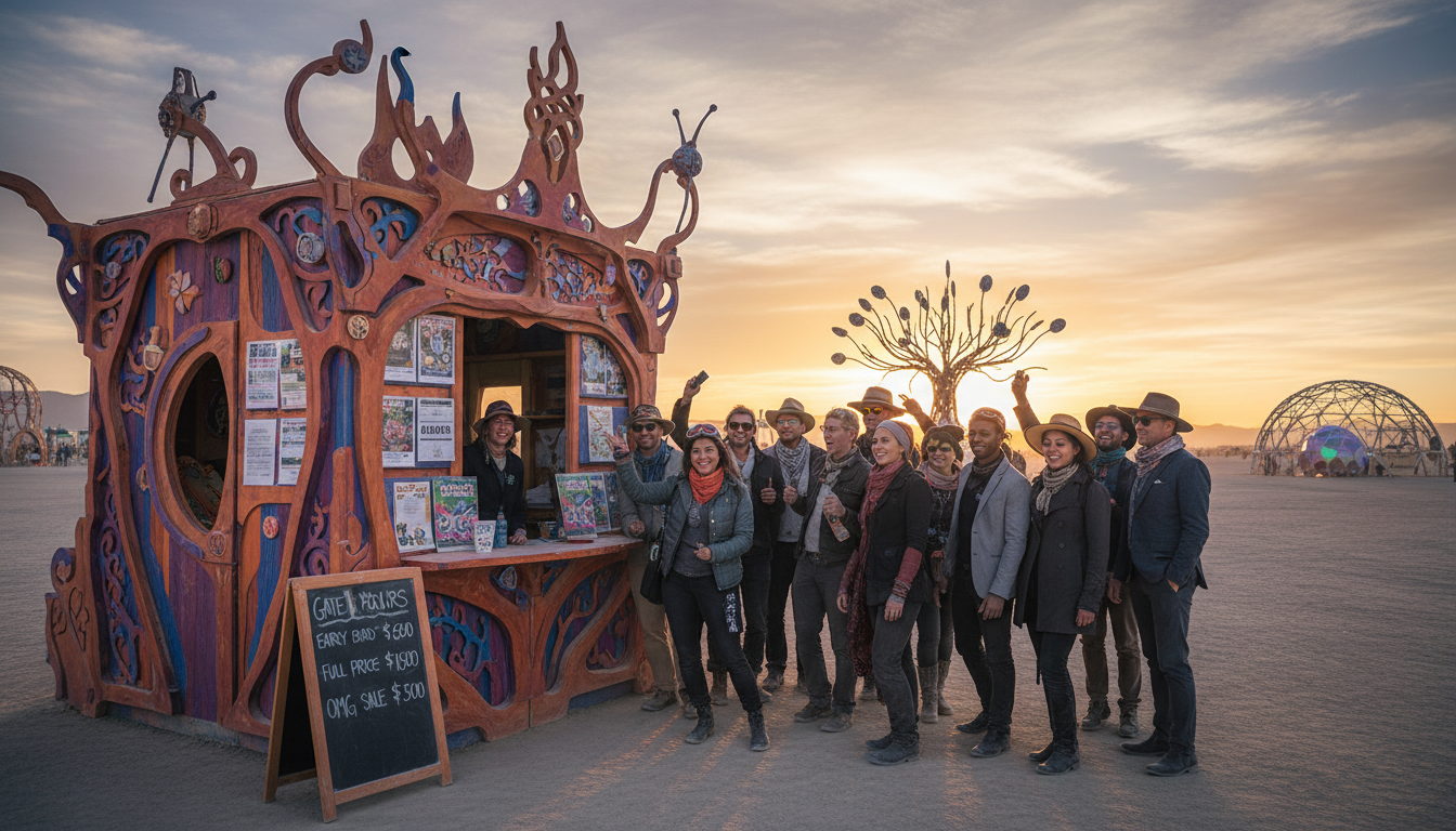 how much are burning man tickets