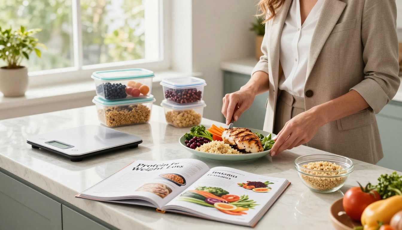 how much protein per day to lose weight