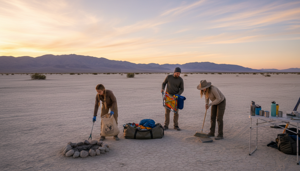leaving no trace